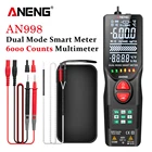 ANENG AN998 мультиметр вольтметр цифровой 6000 отсчетов тестер мультиметр профисионал индикатор напряжения multimeter автомобильный мультиметры напряжения батареек multimetr инструмент для электика мультитестер