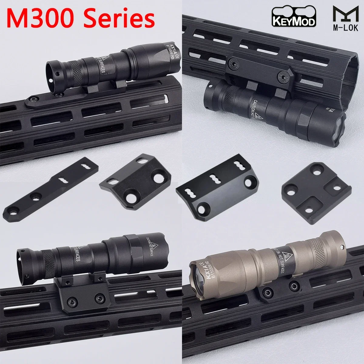 Светодиодный фонарик для страйкбола Surefire M300C серии M300 разведки подходит рейки 20