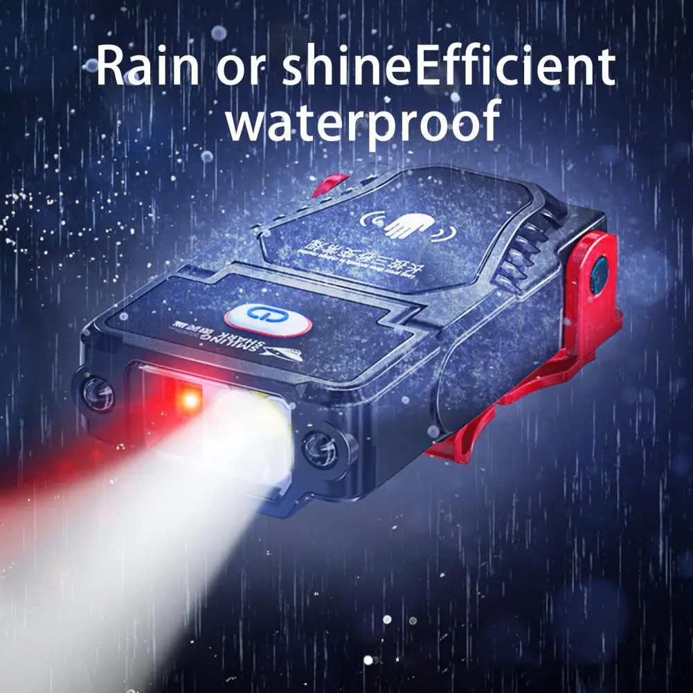 

Hat Clip Light Universal Induction Type LED Head Lamp Outdoor Equipment Compact LED Head Lamp