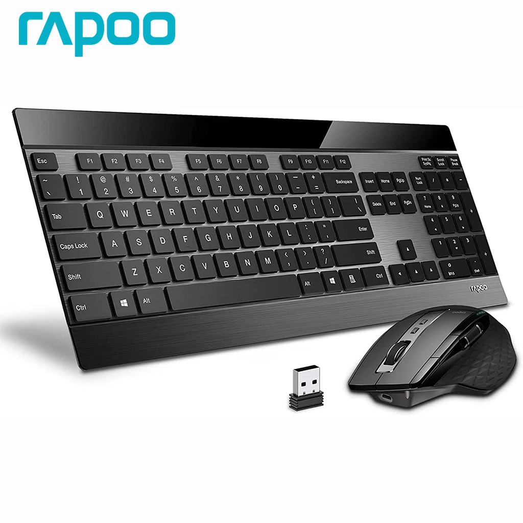 Combo Connect Up To 4 Devices Ultra-slim Keyboard And Laser 
