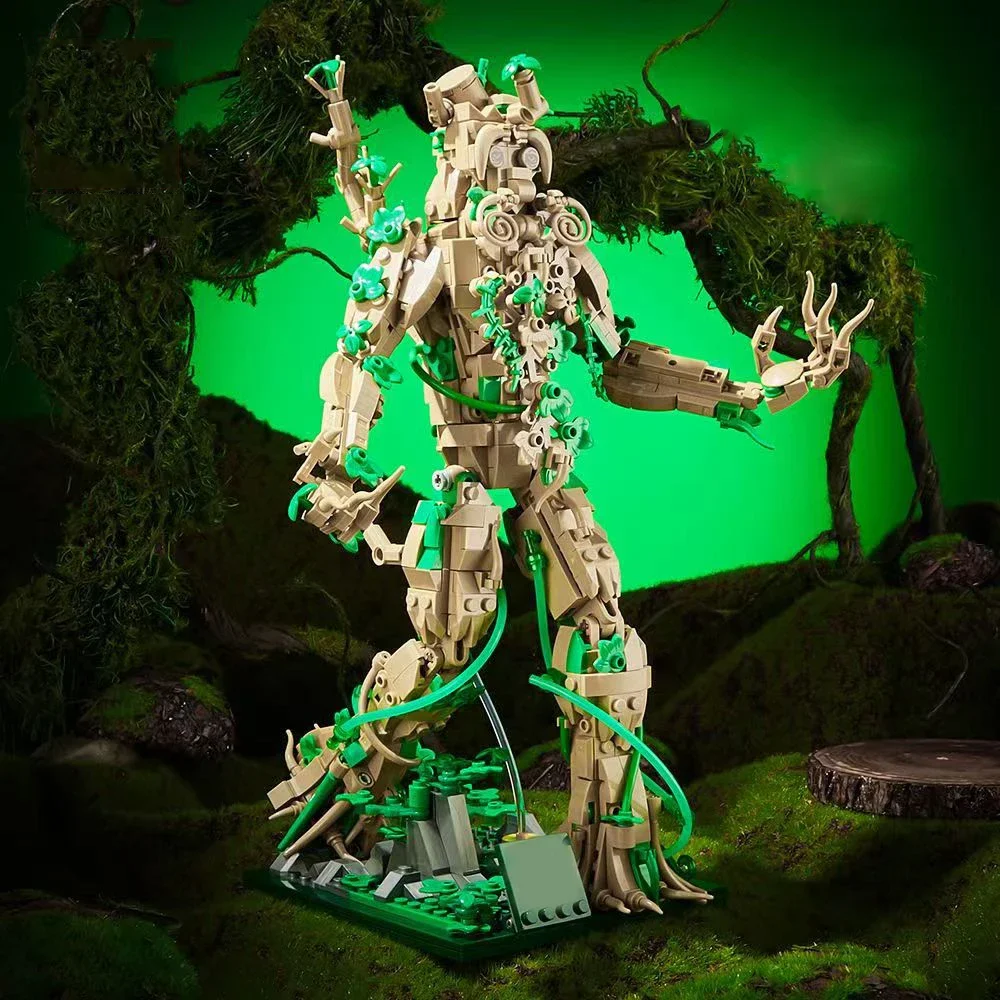 6008 Ideas Forest Mumen Moc Набор Строительных Блоков Из 918 Предметов - Унисекс Подарки На