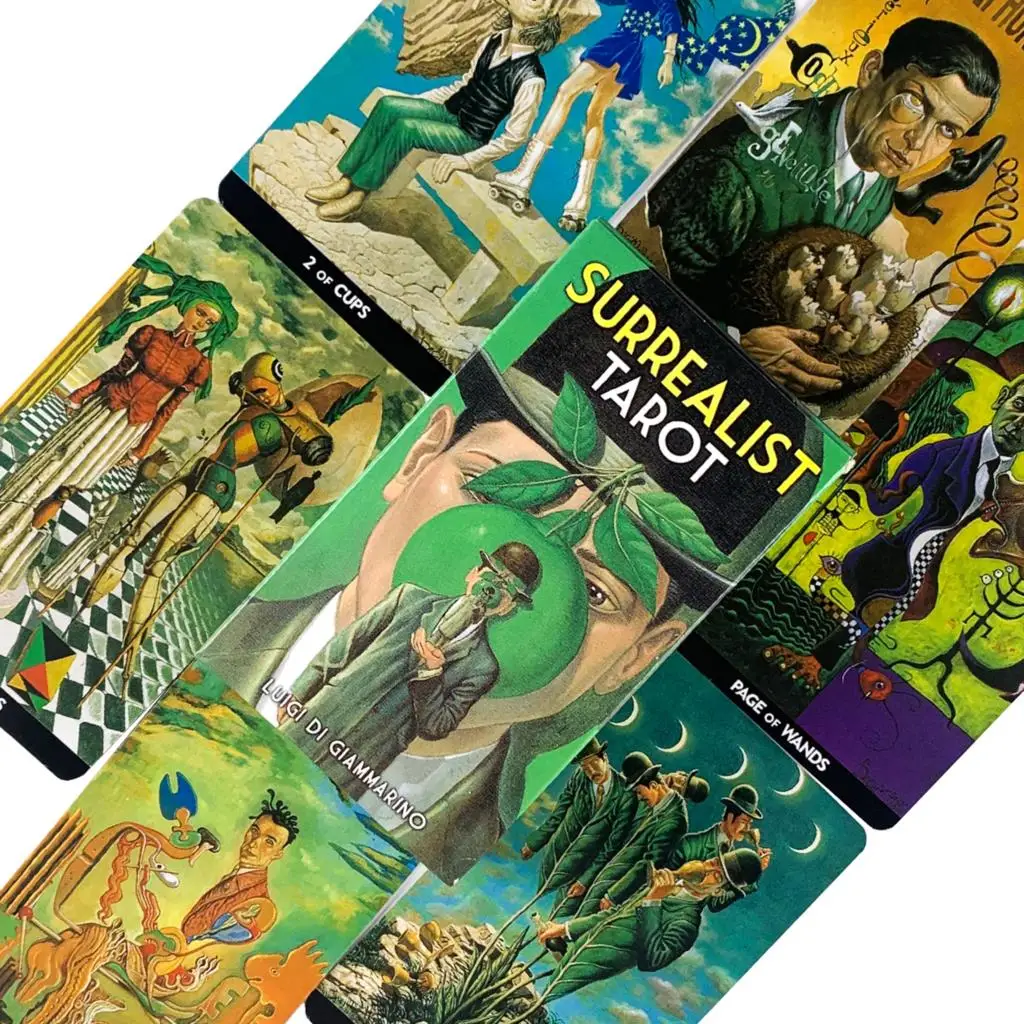 

Surrealist Tarot Deck Oracle Cards Games Arrivals High Quality Party Table Famliy Games Playing Card Fun 18 Fate