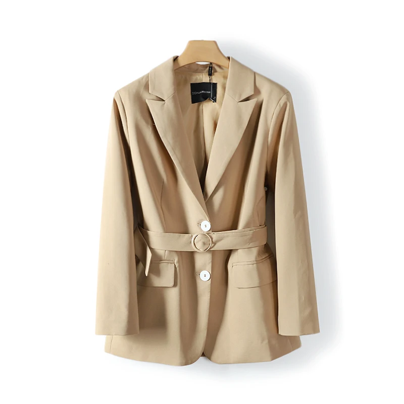 [Специальное предложение] Профессиональный повседневный костюм с поясом и