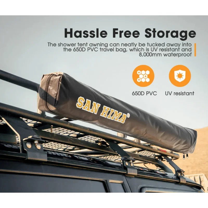 Портативная душевая палатка для 420D Ripstop Oxford как домашняя конфиденциальная