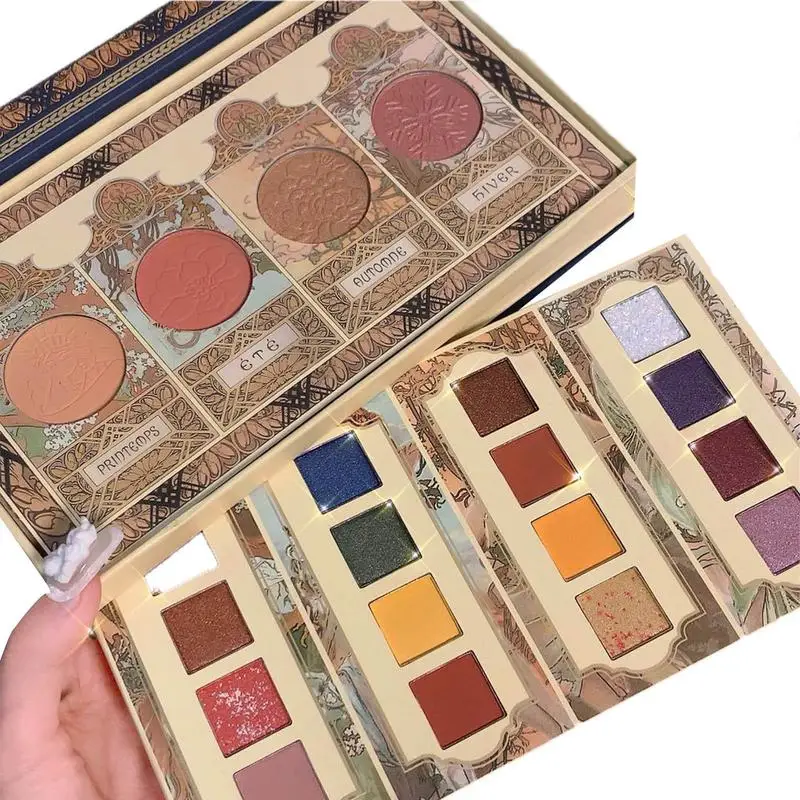

New 20-color Renaissance Eyeshadow Palette Colorful Color Pearly Matte Glitter Eyeshadow Palette Shiny Eye Shadow Eye Pigments