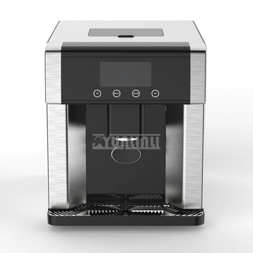 Автоматический льдогенератор диспенсер для воды бытовой портативный из