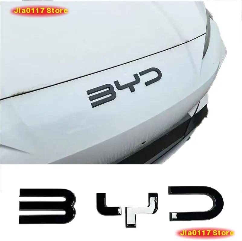 

Для BYD Sealion 7 морской лев 07, Стайлинг, пластиковая задняя эмблема, значок на переднюю решетку, наклейки, авто внешнее украшение