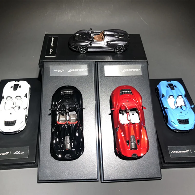 

Hey Toys LCD 1/64 Mclaren Elva Roadster Multicolor DieCast Model Car Collection Limited Edition Toy Car