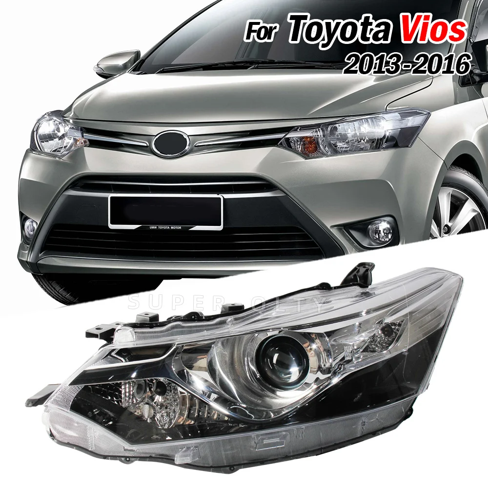 Фары DEPO для TOYOTA VIOS 2013 2014 2015 2016 светодиодный головной светильник двойной