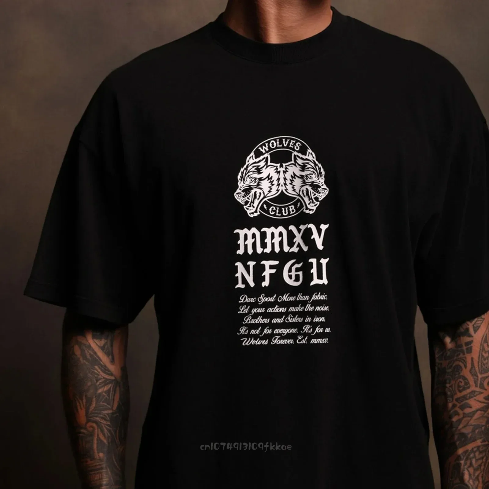 Спортивные футболки Darc большого размера для спортзала Высококачественная