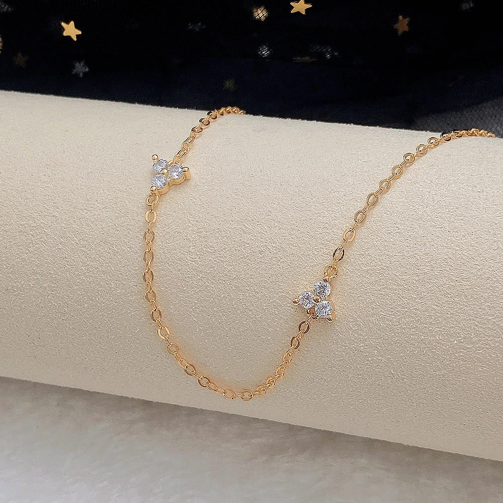 

CAOSHI Stylish Female Chain Necklace for Daily Life All Match Trend Choker Accessories Elegant Women Wedding Ceremony Jewelry