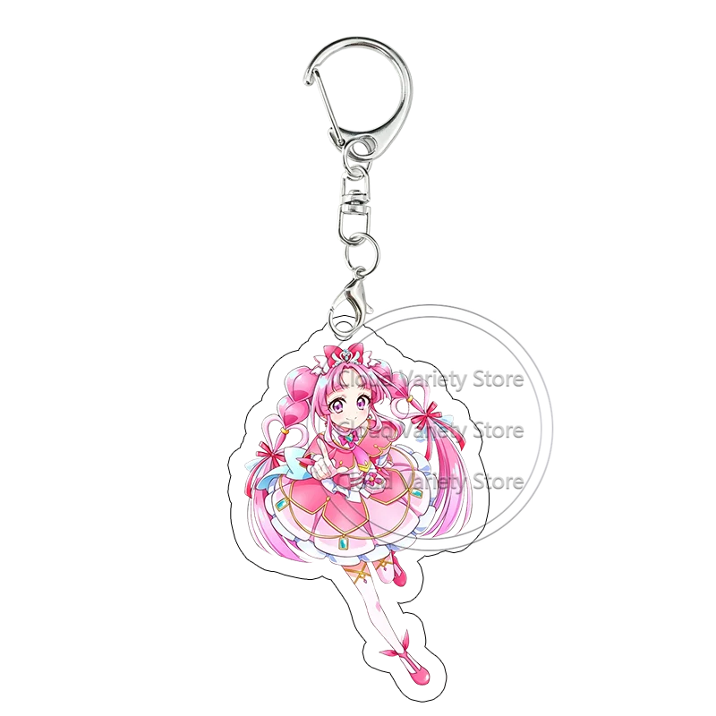 Фото Акриловый брелок-ключница Star Detective Precure Pretty Cure с Лукукой, Морией, Утой, Сакурой, Рурукой, Мори — изысканные украшения и подарки для студентов №4