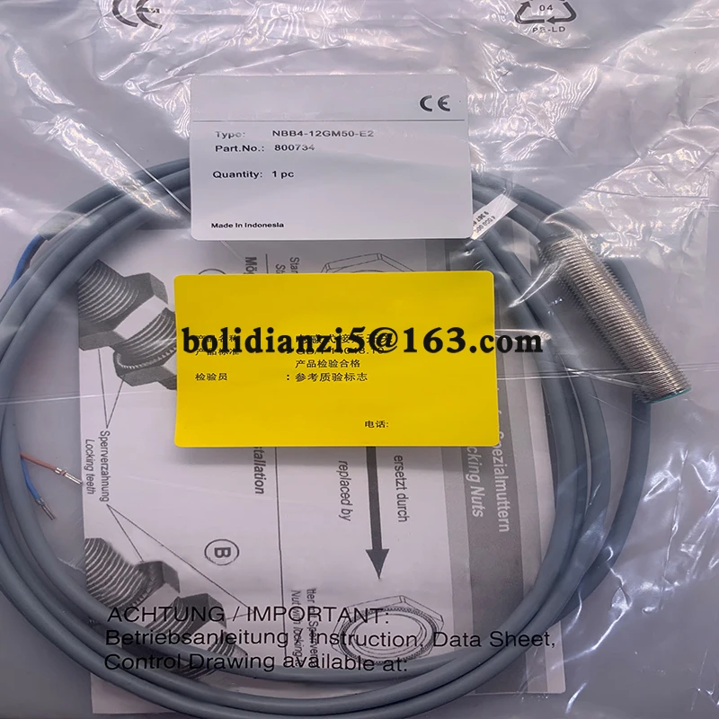 Новый датчик приближения NBB4-12GM50-E2 NBB4-12GM50-E2-V1 NBN4-12GM30-E0 NBB4-12GM50-E0 NBB4-12GM50-E0-V1 В наличии