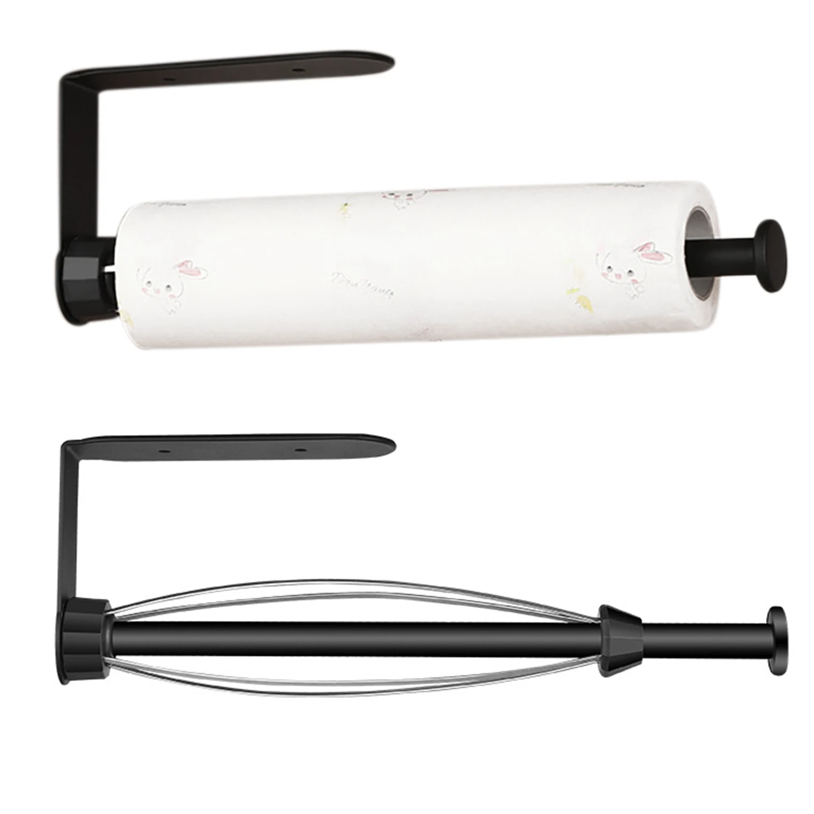 

Настенный держатель для бумажных полотенец, стеллажи из нержавеющей стали для хранения салфеток с амортизирующим эффектом, водонепроницаемые кухонные принадлежности без перфорации