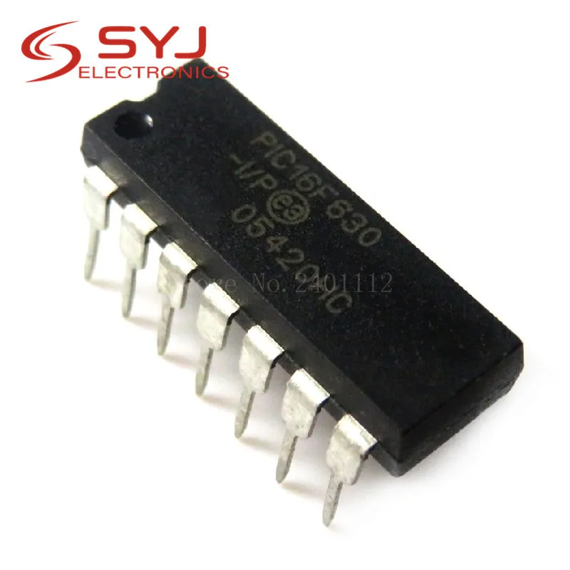 1 шт./партия Φ/P DIP14 PIC16F630-I DIP PIC16F630 DIP-14 16F630, новая и оригинальная идентификация