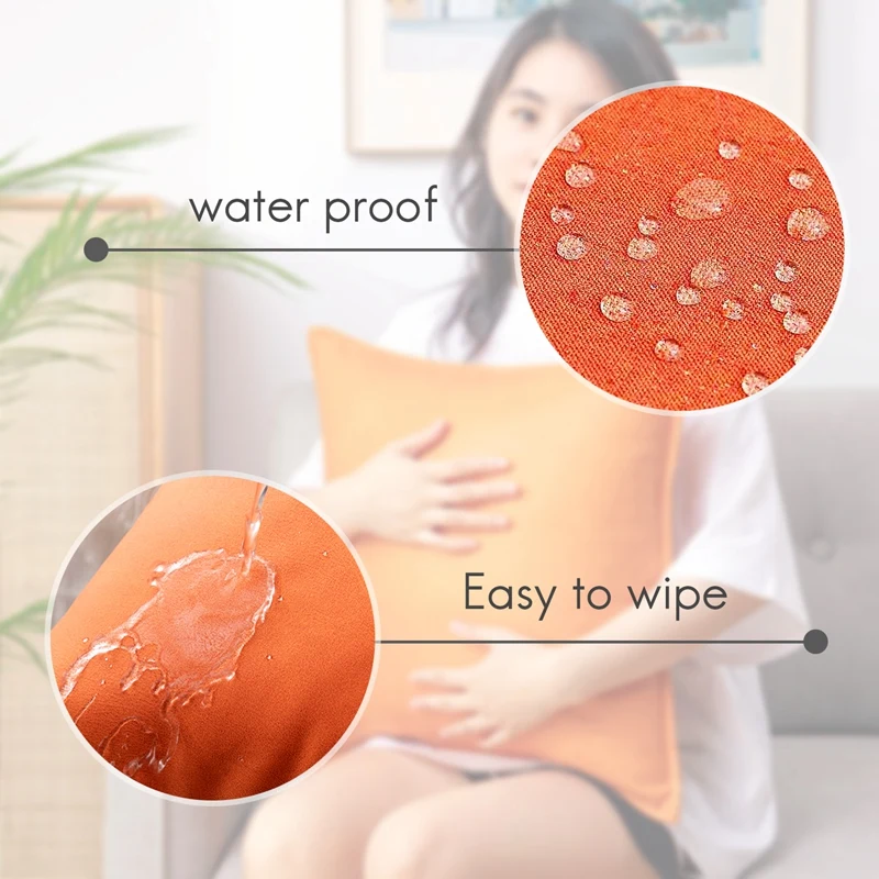 2 шт. водонепроницаемые декоративные наволочки для дивана 18 х18 дюймов