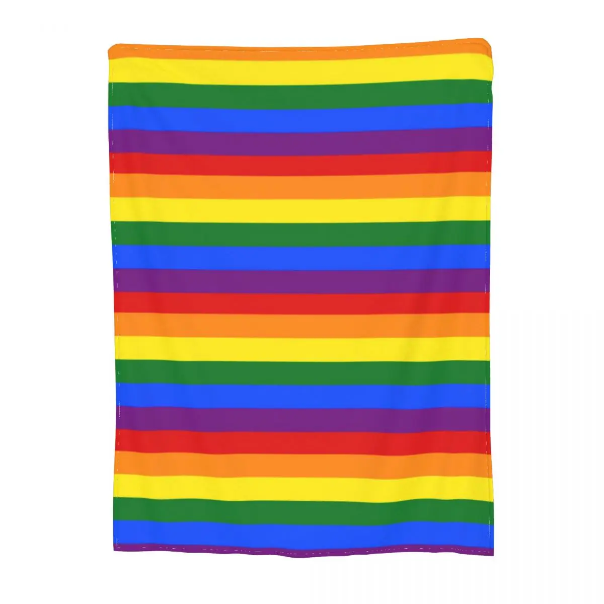 

Цветное одеяло в радужную полоску, модное пушистое покрывало в яркую полоску, флисовое супермягкое одеяло для путешествий