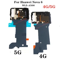 100 original for huawei nova6 nova 6 4g 5g wlz an00 nfc main board motherboard cover wifi antenna frame cover replacement parts