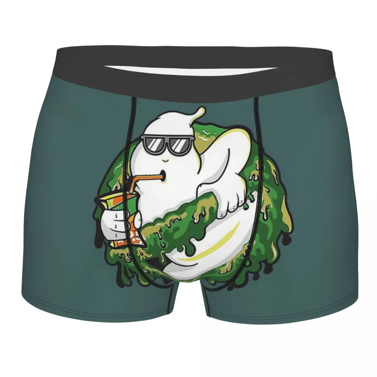 

Ecto 'N Chill Men Boxer Briefs Ghostbusters Breathable Funny Underwear Top Quality Print Shorts Gift Idea