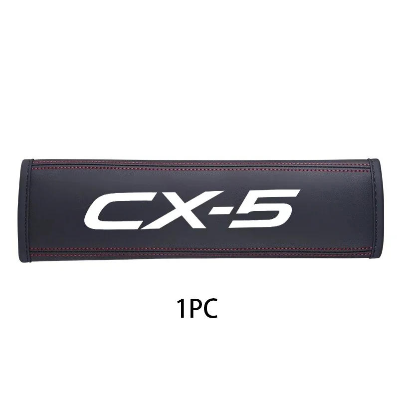

Для Mazda CX 5 1 шт. воловья кожа салон автомобиля защитный чехол для ремня безопасности для Mazda CX 5 автомобильные аксессуары