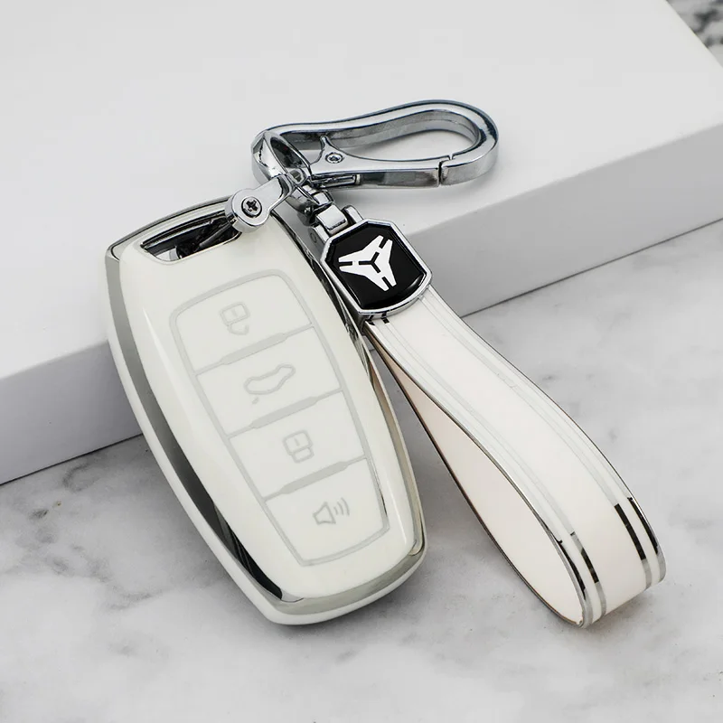 TPU Car Remote Key Case Cover Shell for Great Wall Haval Hover H1 H4 H6 H7 H9 F5 F7 H2S GMW Coupe Fob Bag Keychain Accessories