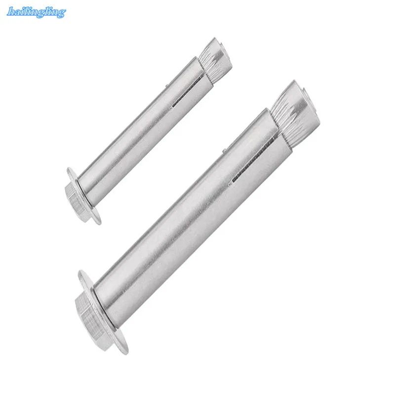 

2-5pcs M6M8M10M12 304StainlessSteel Built-in Expansion Screw External Hexagon Internal Expansion Bolt Internal / Pull Explosion