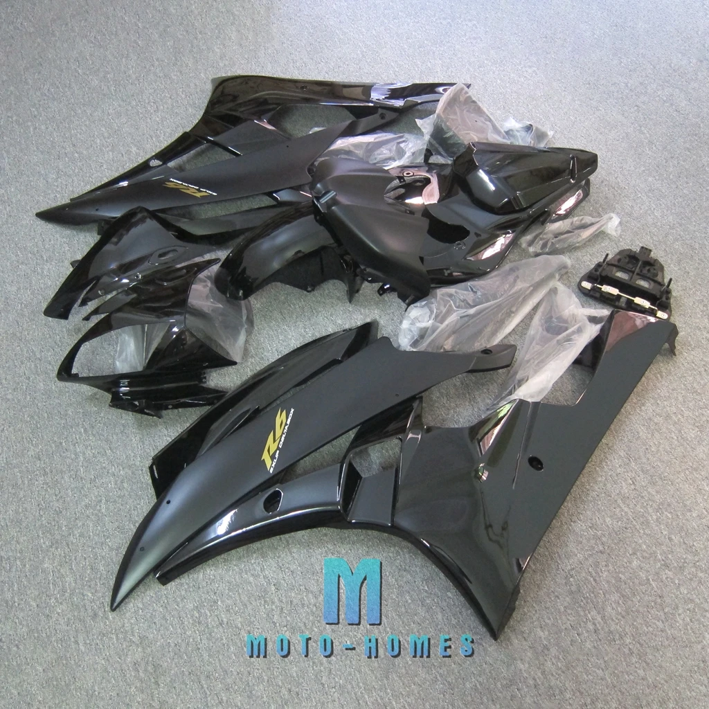

Комплект обтекателей для мотоцикла YAMAHA R6 2006 2007 YZFR6 06 07 из АБС-пластика, черный глянцевый