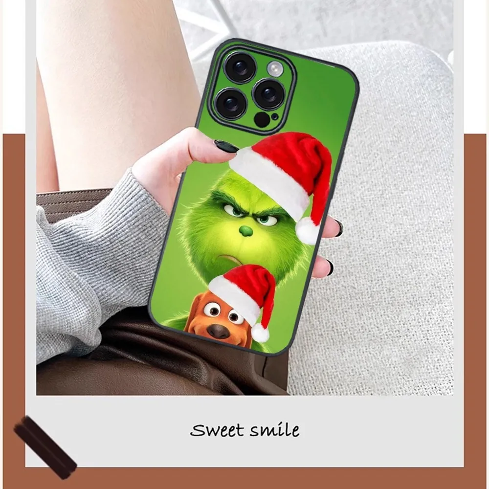 Christmas T-The G-GrinC-chs-S Phone Case For iPhone 16 15 14 13 12 11 PRO MAX PLUS Mini TPU Soft to Skin-friendly case (art.: 3920cb2c68abc) - 3920cb2c68abc