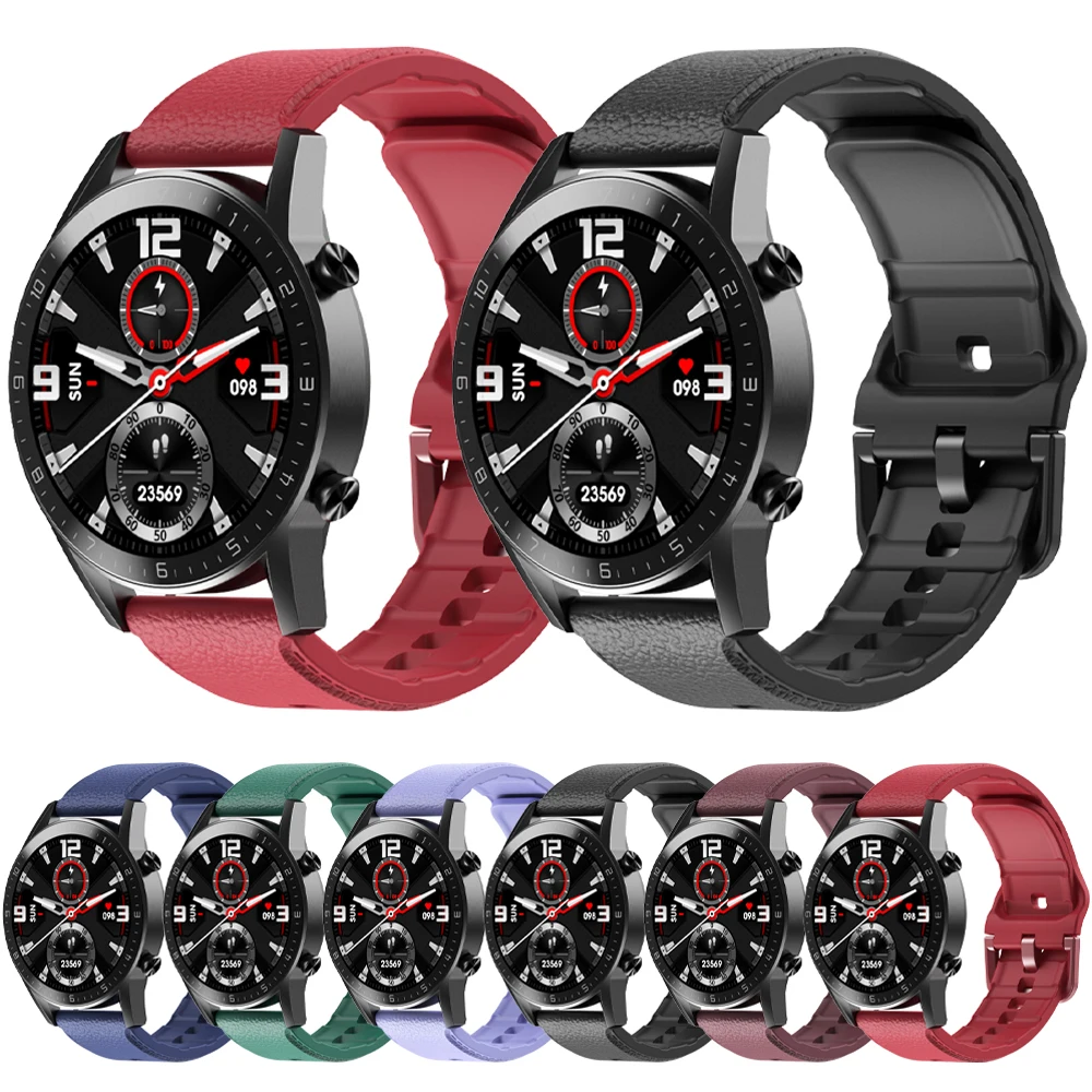 Ремешок для наручных часов HONOR GS3 GS Pro силиконовый браслет Watch Band ES Magic 2 42 мм 46 с