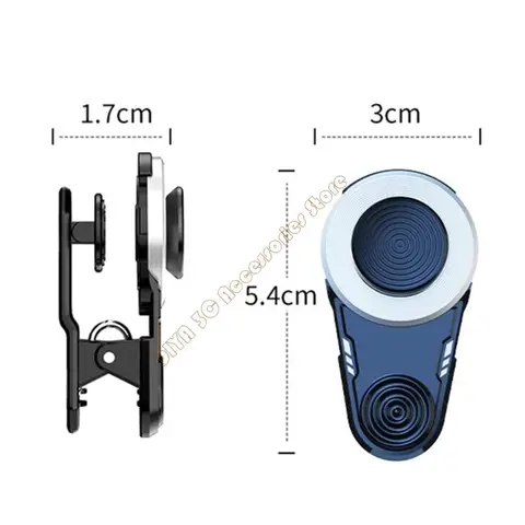 360 Frees Retation Gaming Thumb Super Sensicate Phone Joystick Controller для точного движения персонажа в играх N7YA