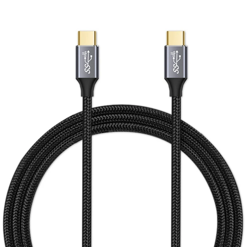 

NEW-Type C 3.1 Full Function Cable C To C Emark Chip Gen2 PD100W HD 4K