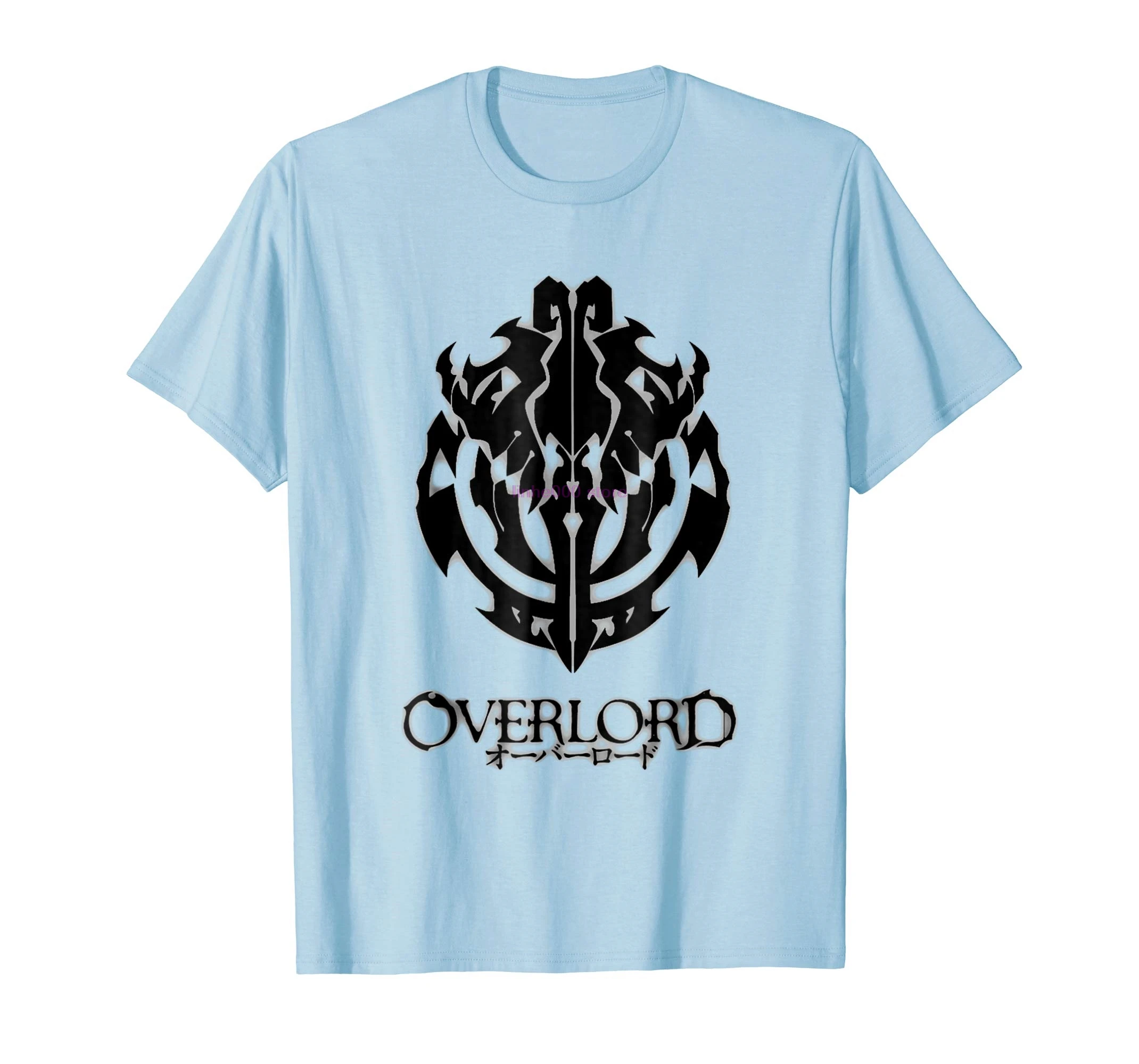 

Фирменная мужская рубашка GILDAN, футболка Overlord с эмблемой аниме для детей, девочек и мужчин