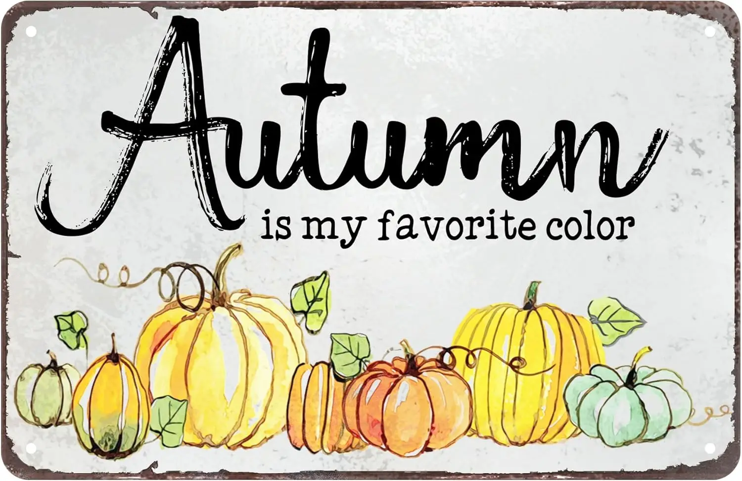 utumn Pumpkns Hoween Hrvest Frm Tn Wll Sgn Retro Metl Плакат Hngng Wrnng Vntge rt Yrd Grden Sgns Bnd Cfe Cnem Store Gft 8X12 n