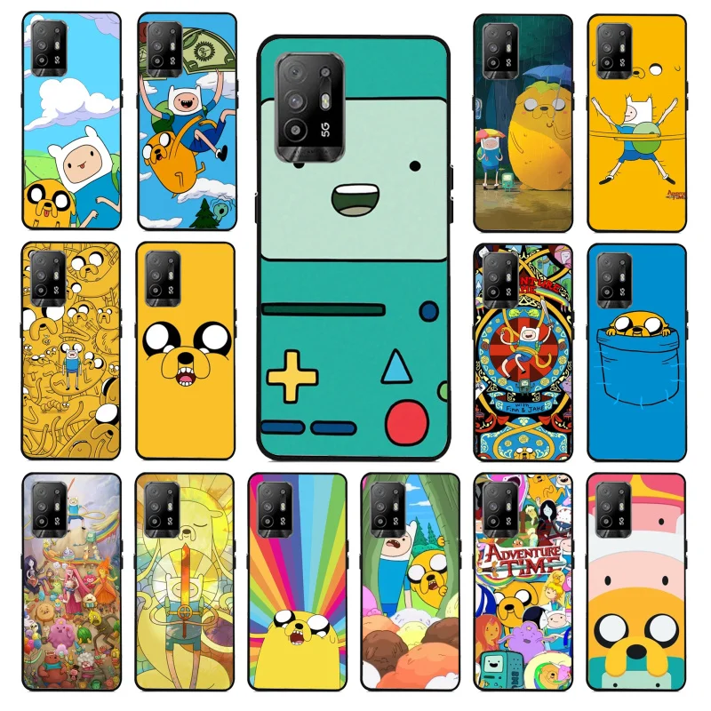 

Adventure time Beemo Jake Finn Lumpy Phone Case for OPPO A54 A74 A94 A53 A53S A9 A5 A15 A91 A95 A73 A31 A52 A93 A92