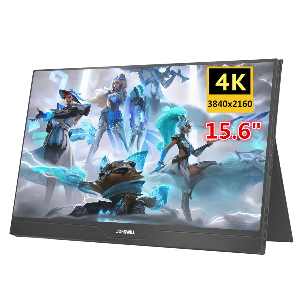 

15.6inch 4K Ultrathin Portable Monitor 1080P IPS LCD Panel Screen Display Gaming Monitor For PC Macbook PS5 XBOX Phone Switch
