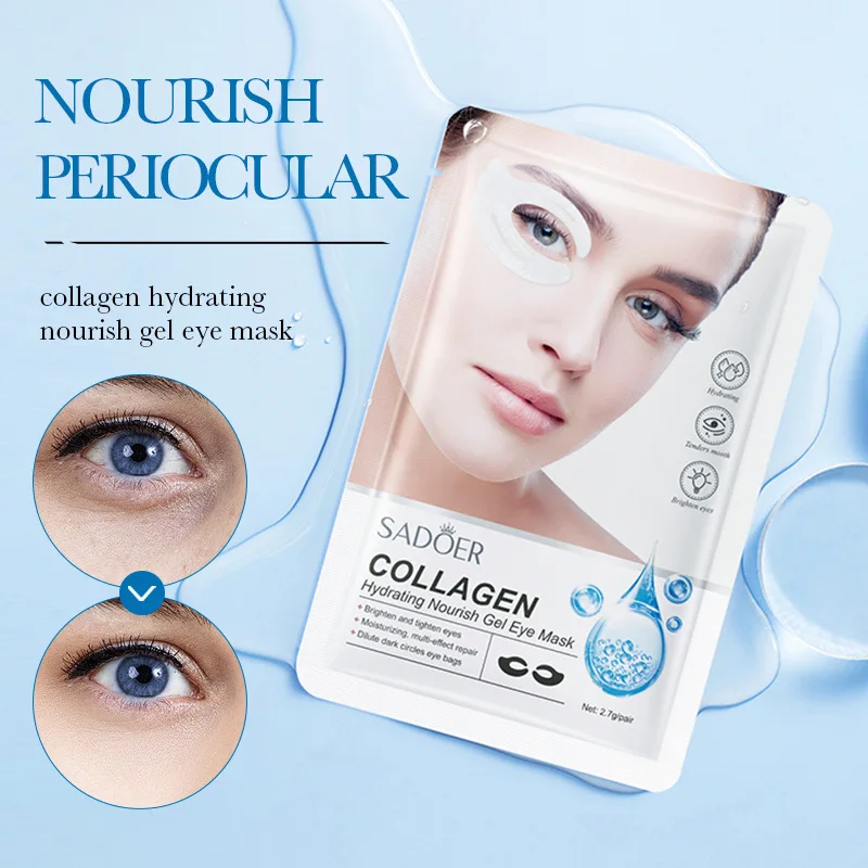 

Collagen Butterfly Gel Eye Mask To Improve Dark Circles Anti Wrinkle and Moisturizing Eye Wrinkles Crystal Eyelid Patch Eye Pads