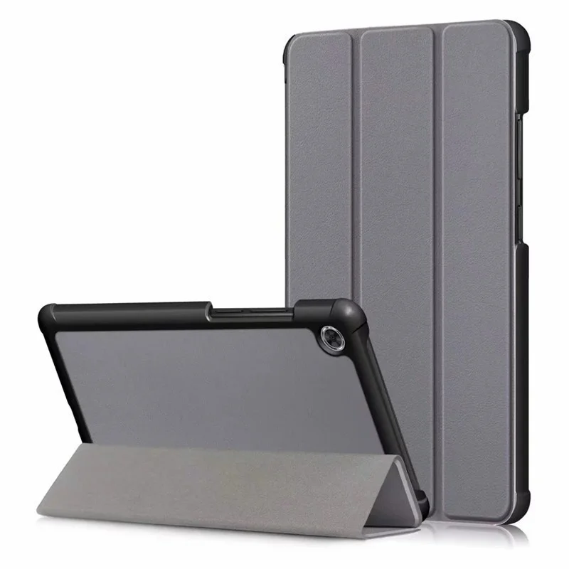 

Для планшета Lenovo Tab M7, тонкий чехол для телефона, складная подставка для Lenovo M7 3-го поколения