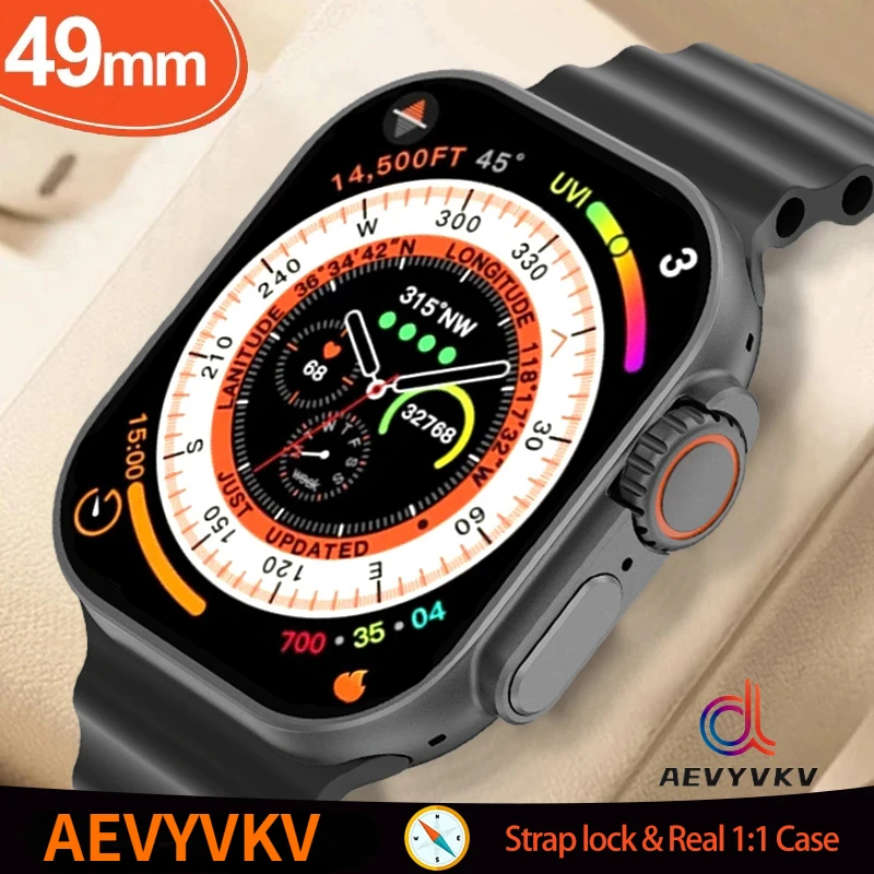 

2023 New Pro Max Ultra Smart Watch Men Series 8 49mm 2.16 Inch High Refresh Rtae NFC Women Smartwatch For Apple Watch