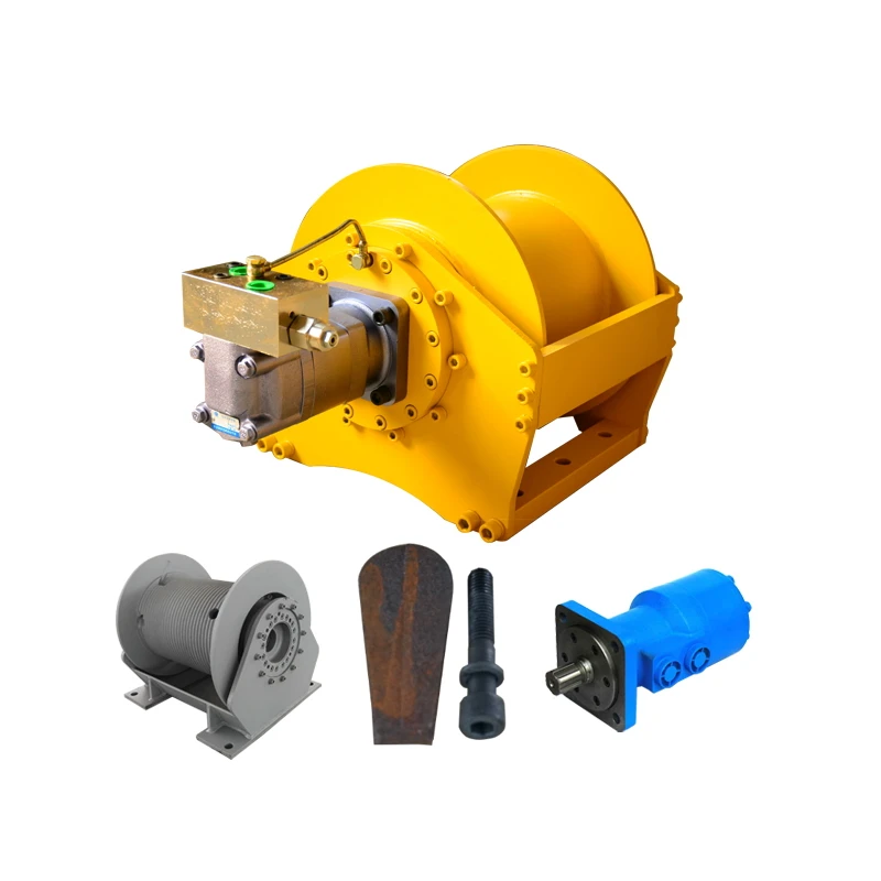 

10 Ton Hydraulic Winches For Marine Trailer Cable Traction