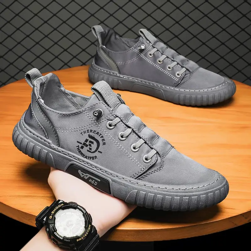 

Мужская Спортивная обувь espadrie, спортивные кроссовки для бега, тренировочные весенние кроссовки для мальчиков, элегантная винтажная модная ...
