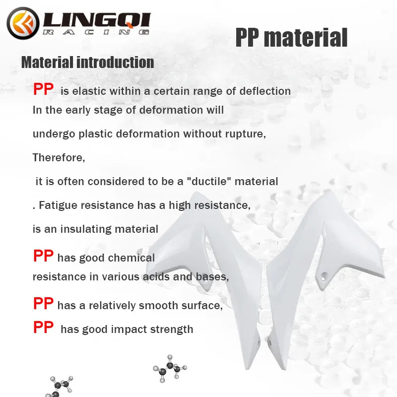 Переднее боковое крыло LINGQI RACING YH65 для левой и правой панели аксессуары