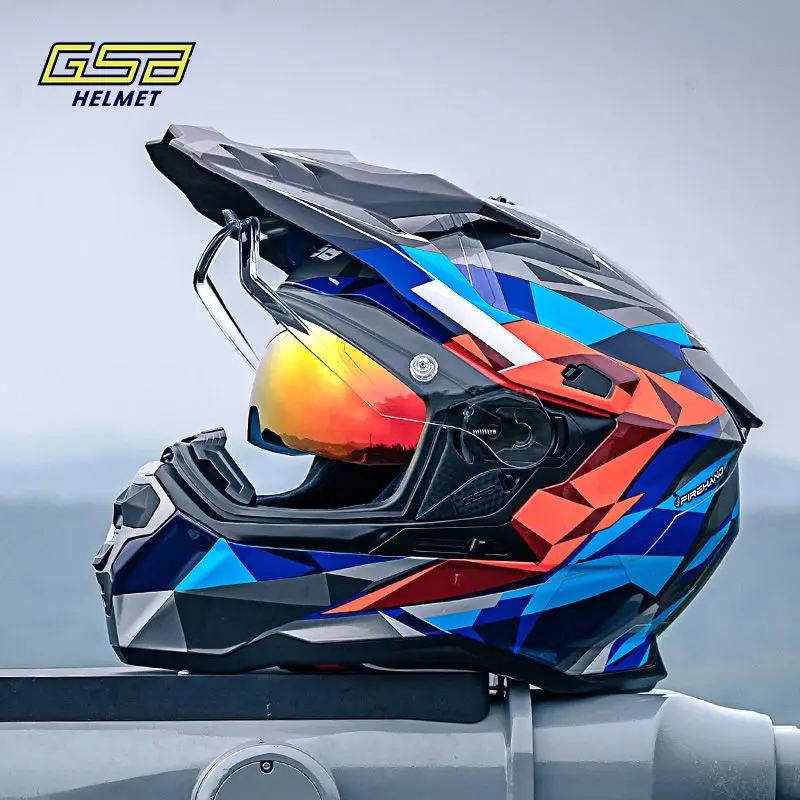 GSB ECE одобрение внедорожный мотоциклетный шлем для квадроциклов внутренние