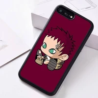 naruto gaara phone case rubber for iphone 12 11 pro max mini xs max 8 7 6 6s plus x 5s se 2020 xr cover