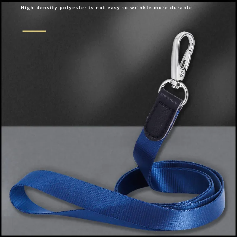 Визитницы для деловых рабочих карточек из натуральной кожи с шейным ремешком