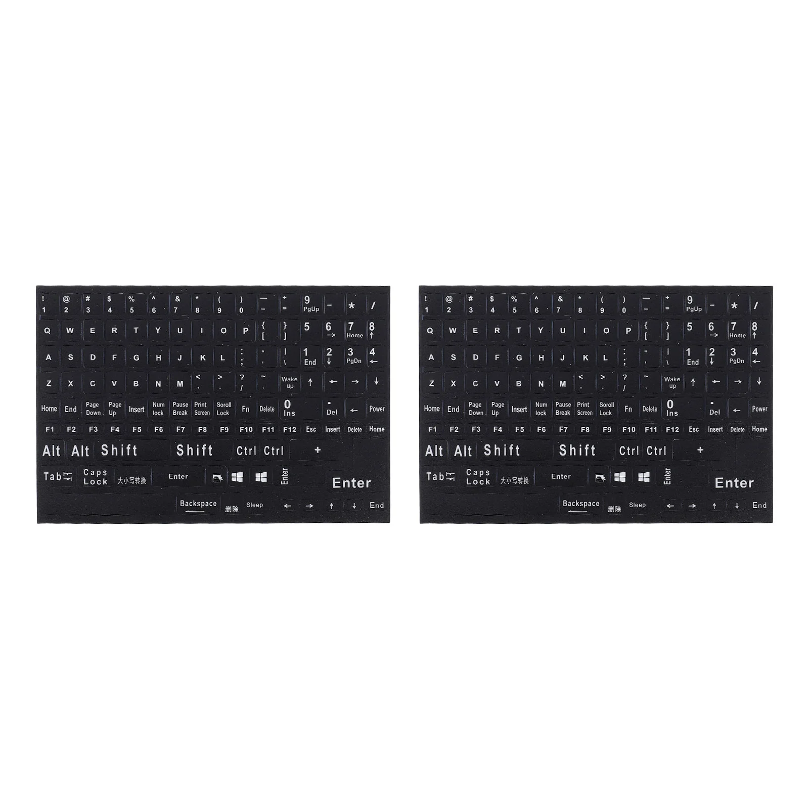 2pcs Keyboard Protector Stickers Computer Keyboard Stickers