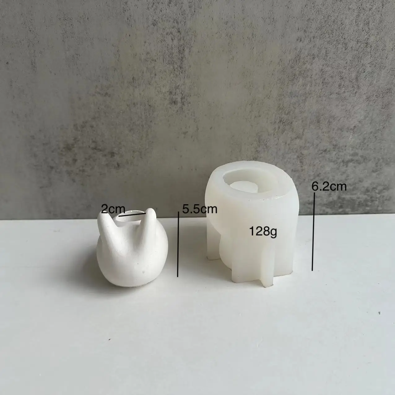 Бетонный держатель для зубных щеток вставленная силиконовая форма милый дизайн