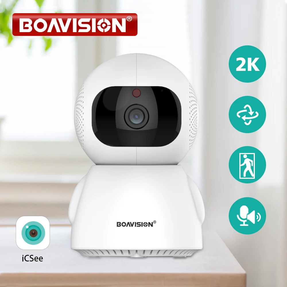 

BOAVISION 2K HD 3MP Беспроводная IP-камера