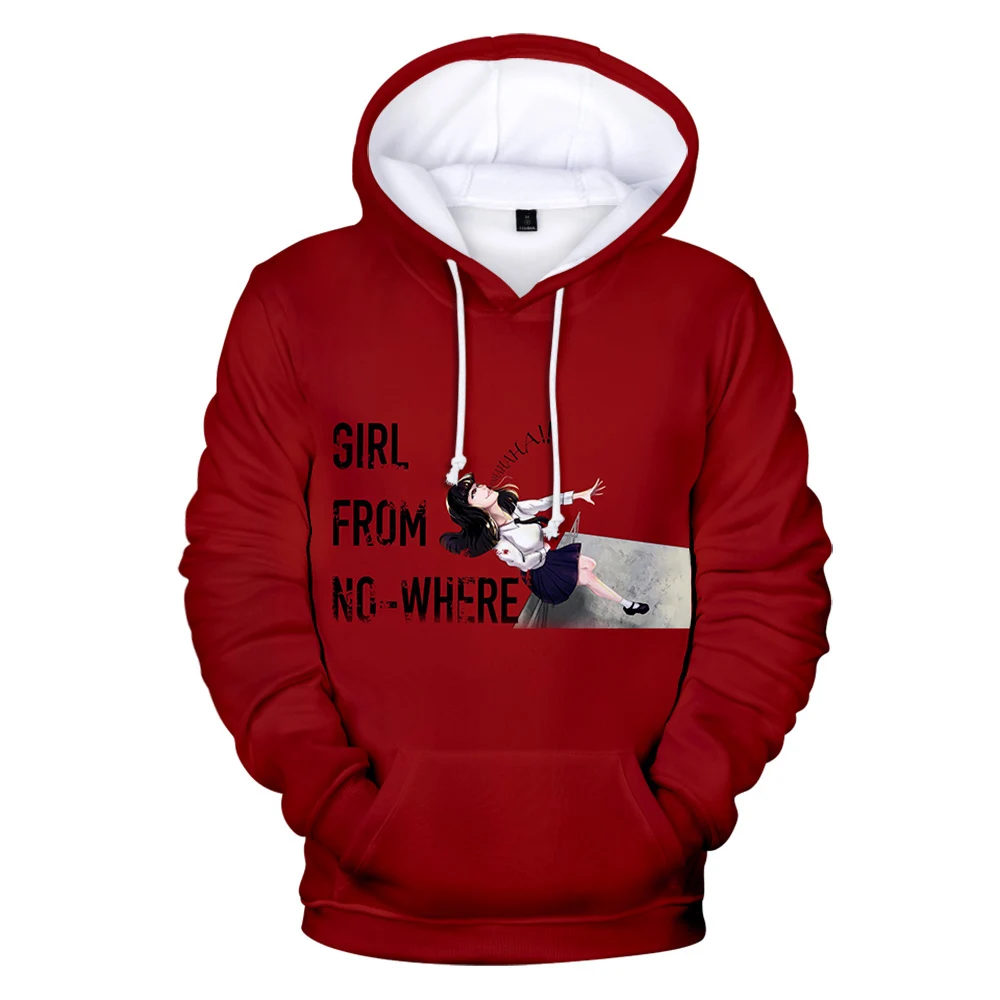 

Толстовка Nanno с капюшоном для девочек из 2 тайских серий, Повседневная Уличная одежда для взрослых и детей, пуловер с длинным рукавом, больши...