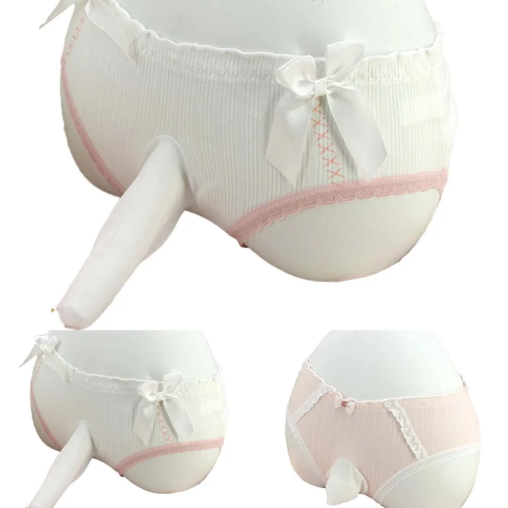 

Трусы мужские/женские с низкой посадкой, милое мягкое дышащее соблазнительное нижнее белье с выпуклым мешочком, трусы JJ, нижнее белье