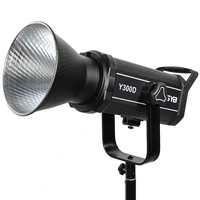 professional cob led video lamp studio portrait lamp 300w daylight 5600k cri97 tcli97 40500lm brightness dimmable bowens mount